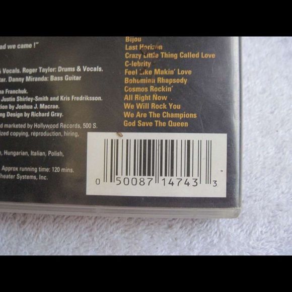 Queen + Paul Rodgers Live in Ukraine 2009 NTSC DVD Concert Show Hollywood Record - Picture 3 of 9